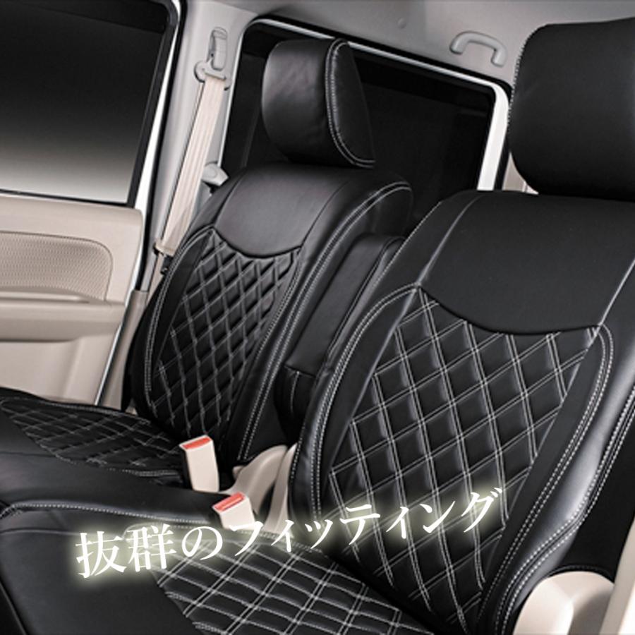 エブリィワゴン DA17W シートカバー PVC レザー 1台分 前座席 後部座席 