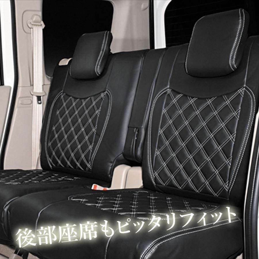 エブリィワゴン DA17W シートカバー PVC レザー 1台分 前座席 後部座席 