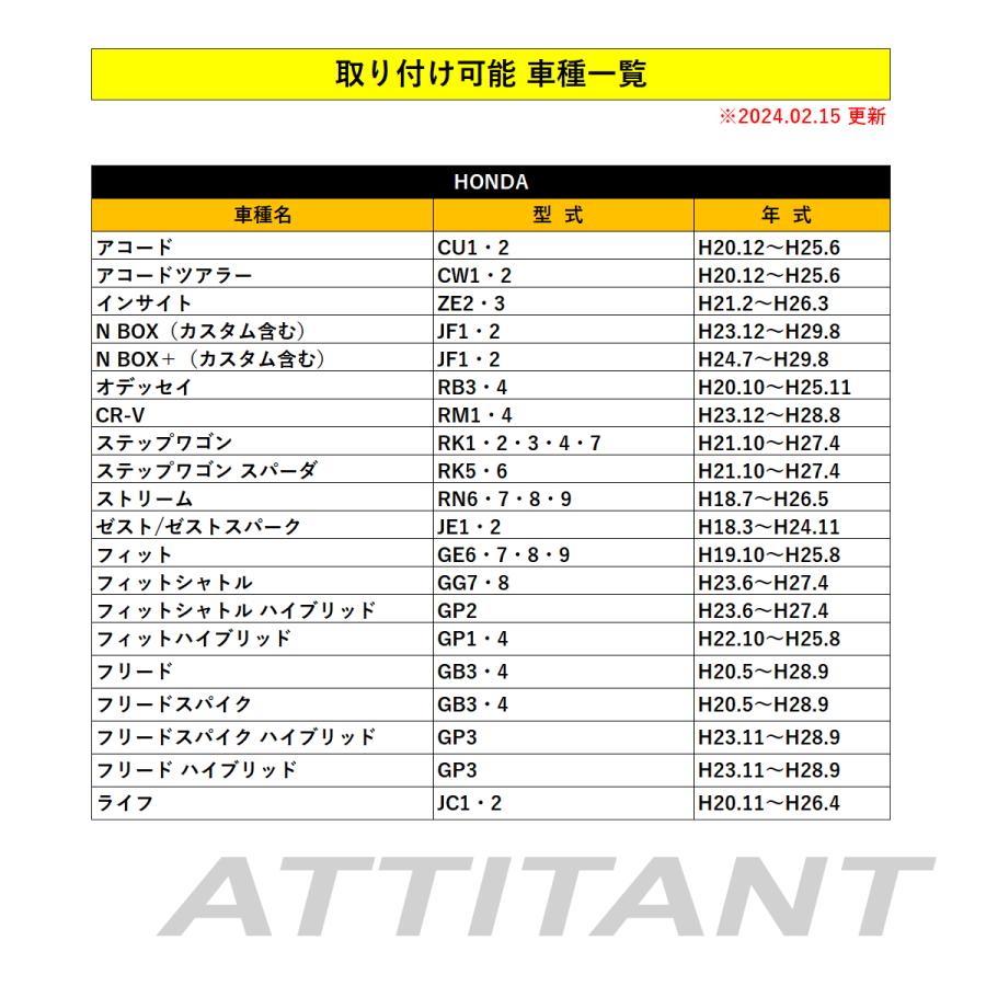 アコード / アコードツアラー QC3.0 USB 急速充電 電圧系 クイックチャージ 2ポート LED搭載｜seacross｜06