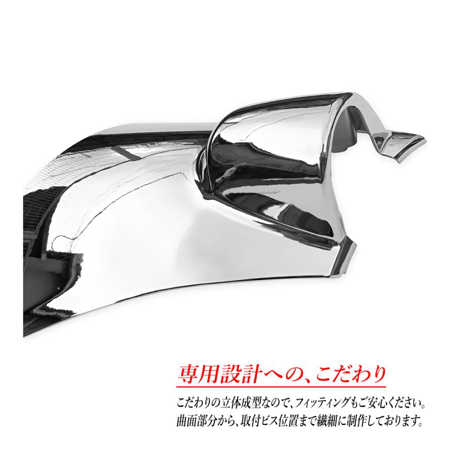 エアループ デュトロ ワイド 鏡面 メッキ コーナーパネル 左右セット