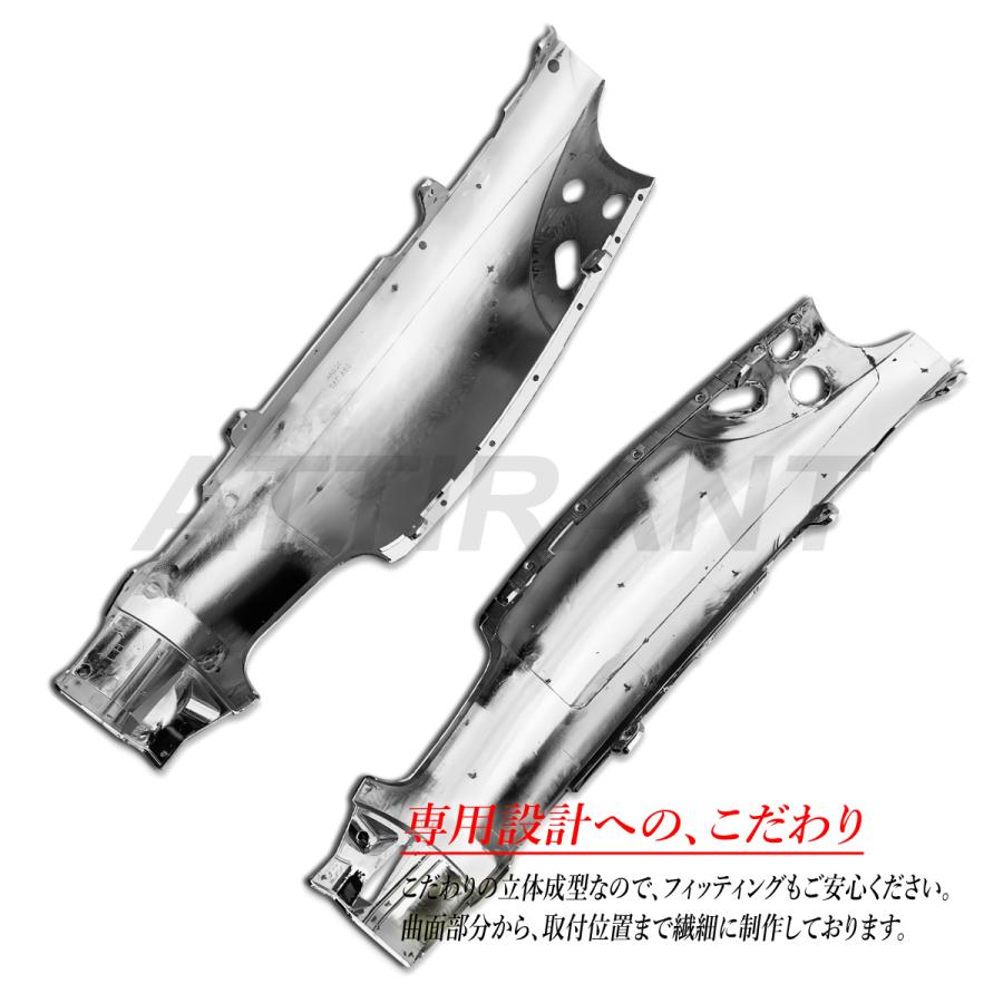 320 / 342 フォワード 標準 ワイド 鏡面 メッキ コーナーパネル 左右