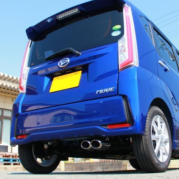 新型 ムーヴ ムーヴカスタム LA150S LA160S マフラーカッター オーバル