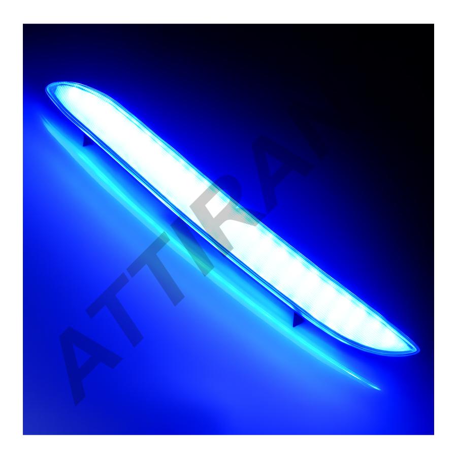 エルグランド E52 前期 ハイウェイスター LED デイライト バンパー