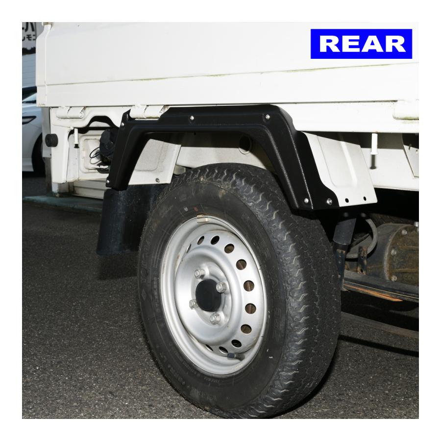 NT100 クリッパー トラック DR16T オーバーフェンダー トリム 穴開け