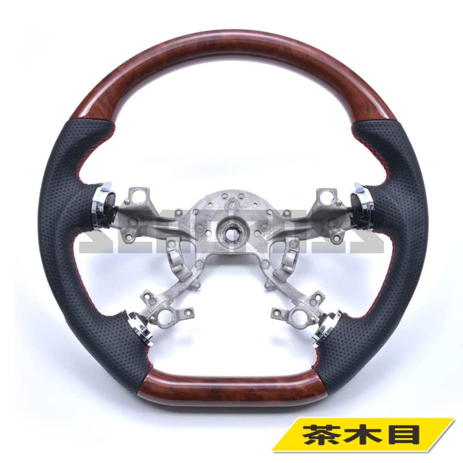 デリカ D5 前期 CV5W ステアリングホイール ガングリップ Dタイプ PVC
