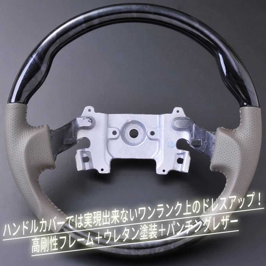 スクラムバン DG64V ステアリングホイール ガングリップタイプ PVC