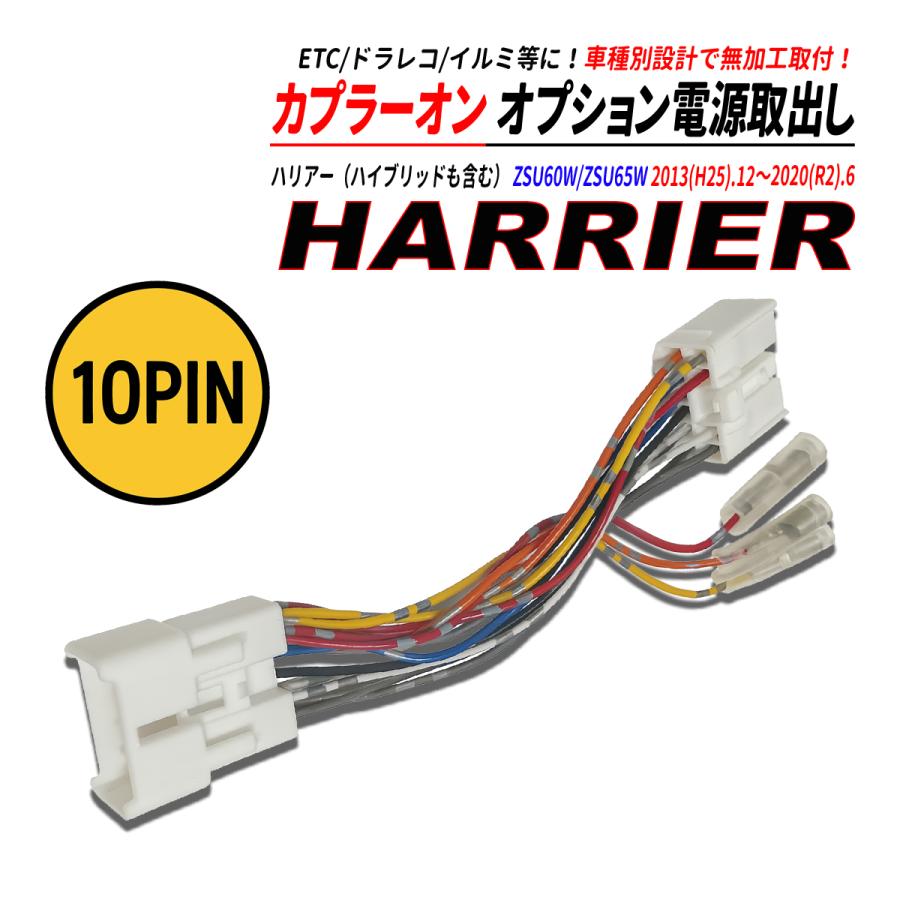 ハリアー ハイブリッド含む ZSU60W / ZSU65W 電源取り出しカプラー