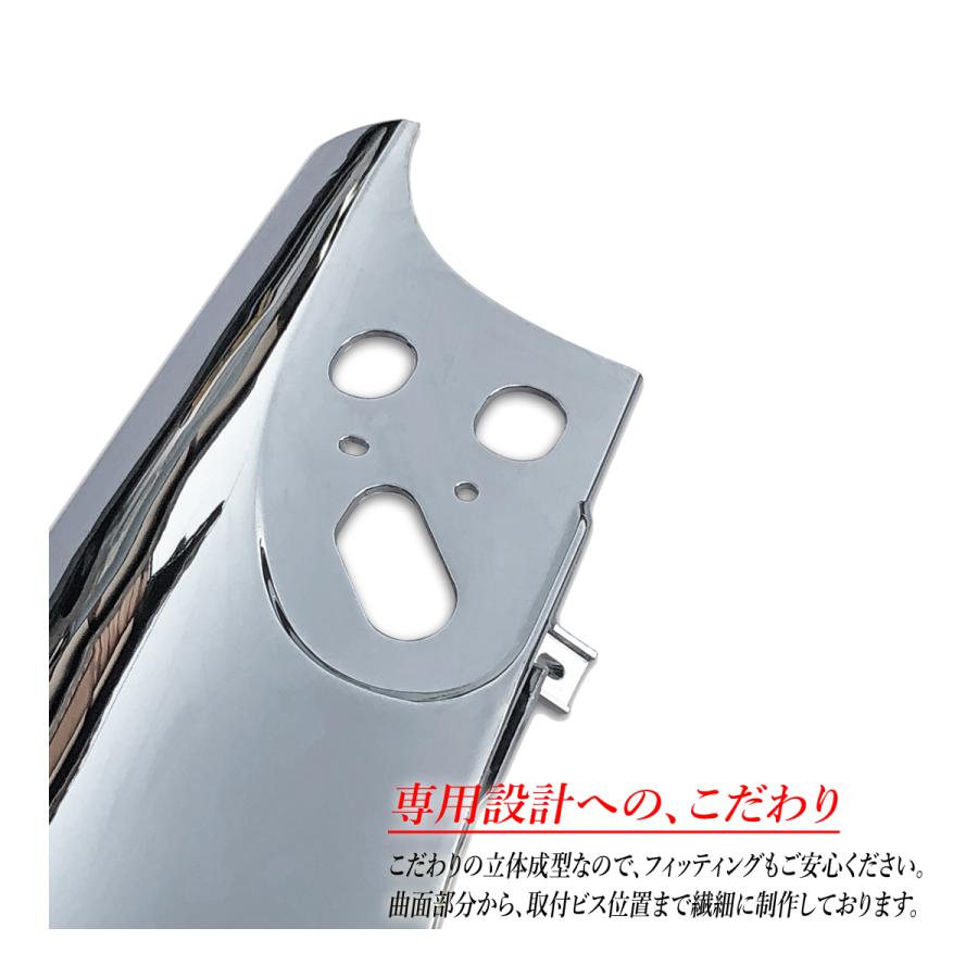 NEW ギガ メッキ コーナーパネル フロント 運転席側 助手席側 セット