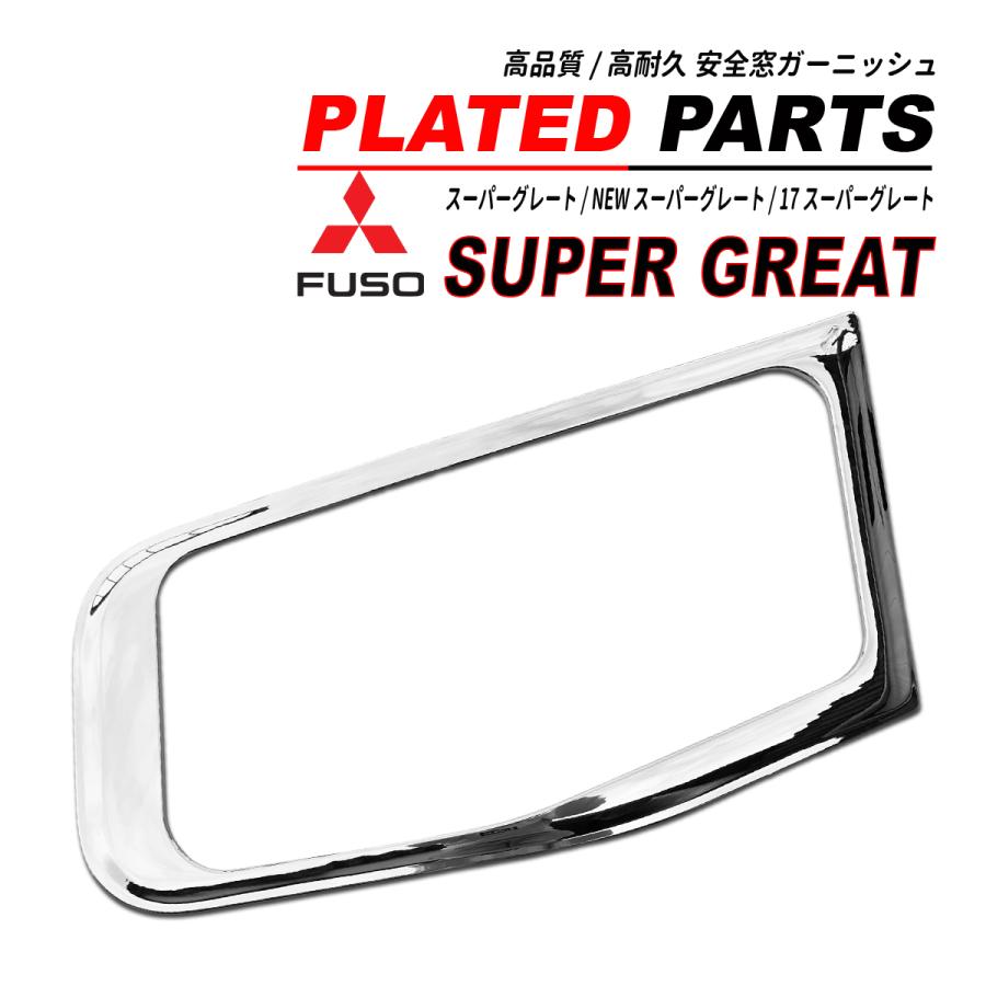 スーパーグレート / 17 NEW 安全窓ガーニッシュ ( ナビ