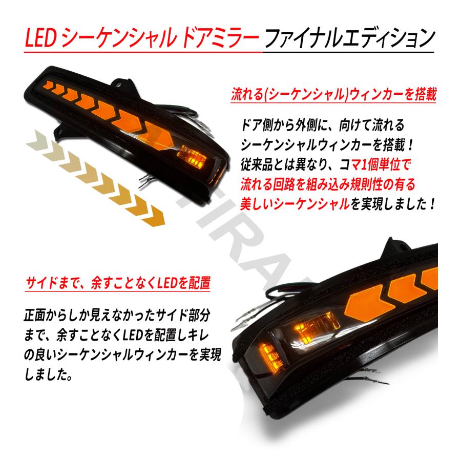 希少 マーカー ドアミラー ワゴンR MH22 最終型 ワゴンR MH22S MH23S MH34S MH44S ドアミラー シーケンシャル LED デイ