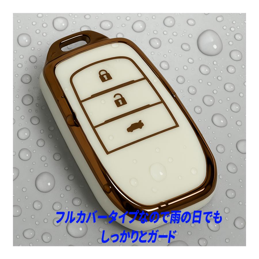 クラウン AZSH32 / KZSM30 スマートキーケース TPU 高耐久 ぴったり