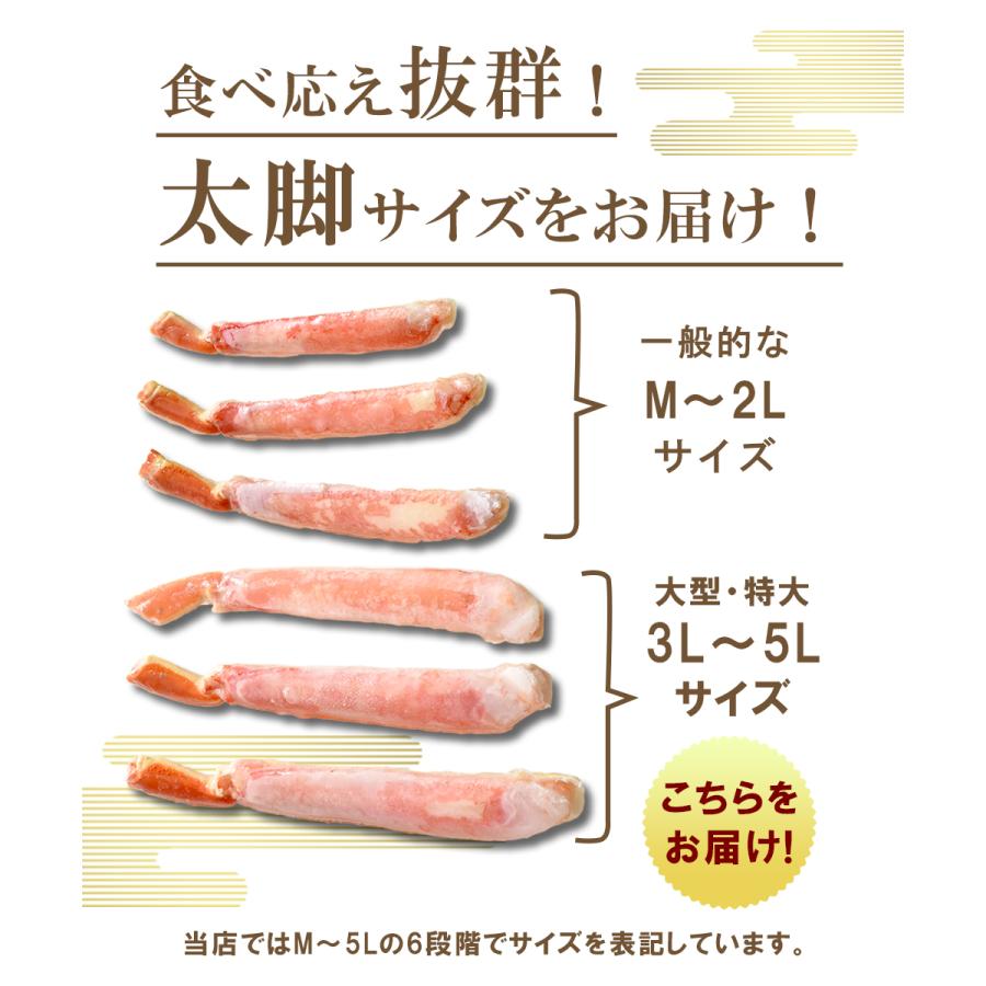 父の日 海鮮 ギフト 2024 ズワイガニ ポーション むき身 プレゼント 刺身 生食セット 1.4kg 700g×2 お祝い かに カニ 蟹 遅れてごめんね 母の日 お祝い｜seafoodhonpo88｜05