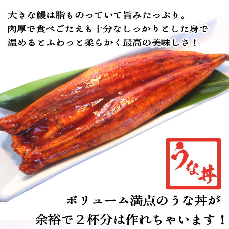 鰻 うなぎ 蒲焼き 250g 特大サイズ【2尾購入で1尾おまけ付