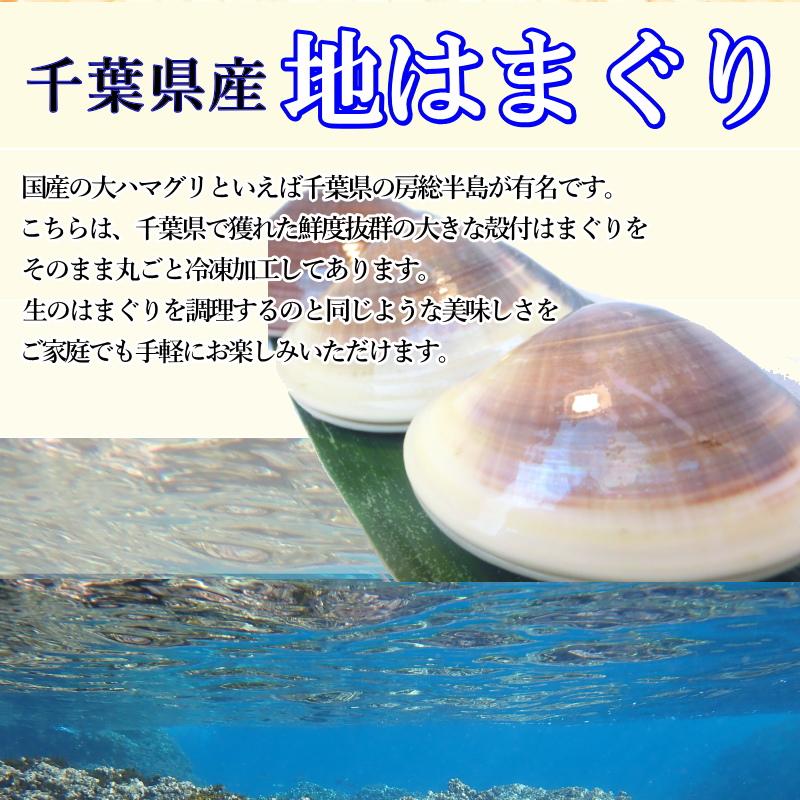 ハマグリどっせ〜！！ 殻付き はまぐり 1kg 約100g-200gサイズ 地はまぐり ハマグリ 冷凍