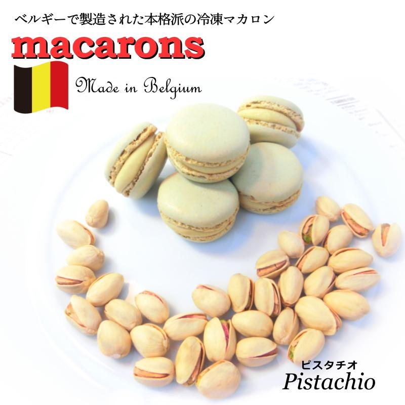 マカロン ピスタチオ 12個入 ベルギー産 送料無料 スイーツ お菓子