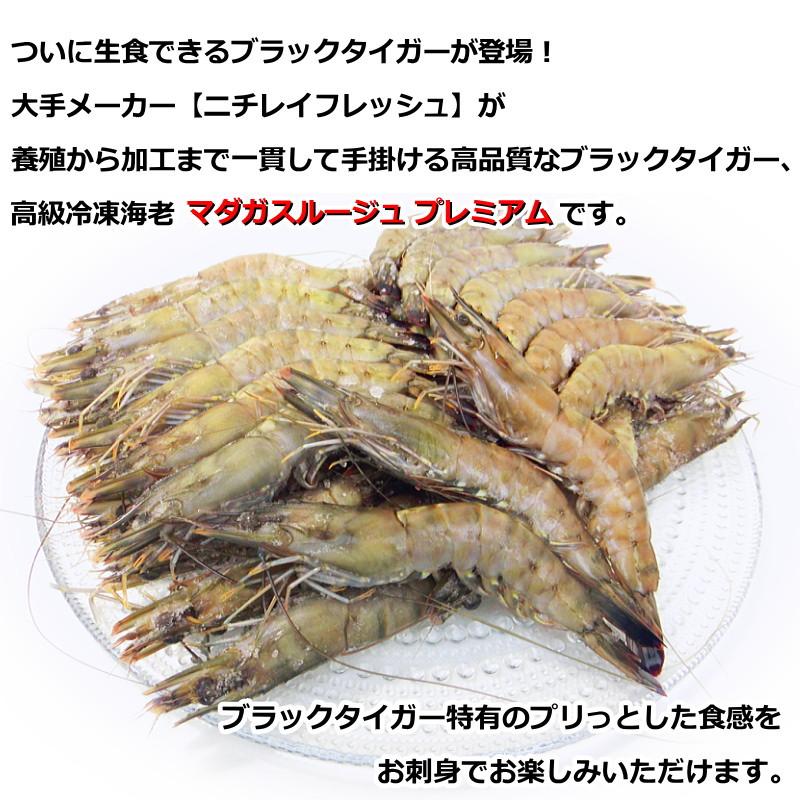 エビ 冷凍 刺身 マダガスルージュ プレミアム 約1kg 約35-40尾 生食