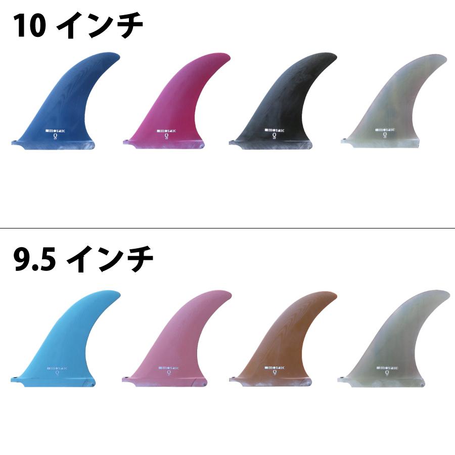 Mozaic Qフィン 9.5インチ クリア : Seakong Yahoo!ショップ - 通販
