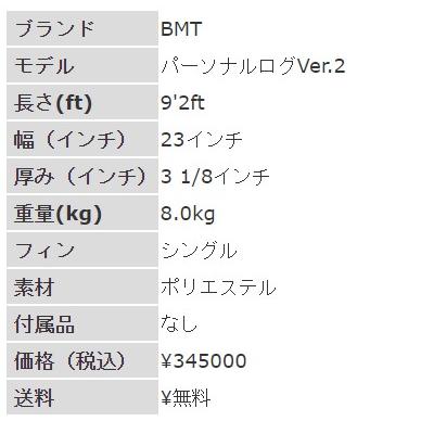 BMT by Alex knost アレックスノスト『パーソナルログVer.2 BMT by Alex knost アレックスノスト『パーソナルログVer.2