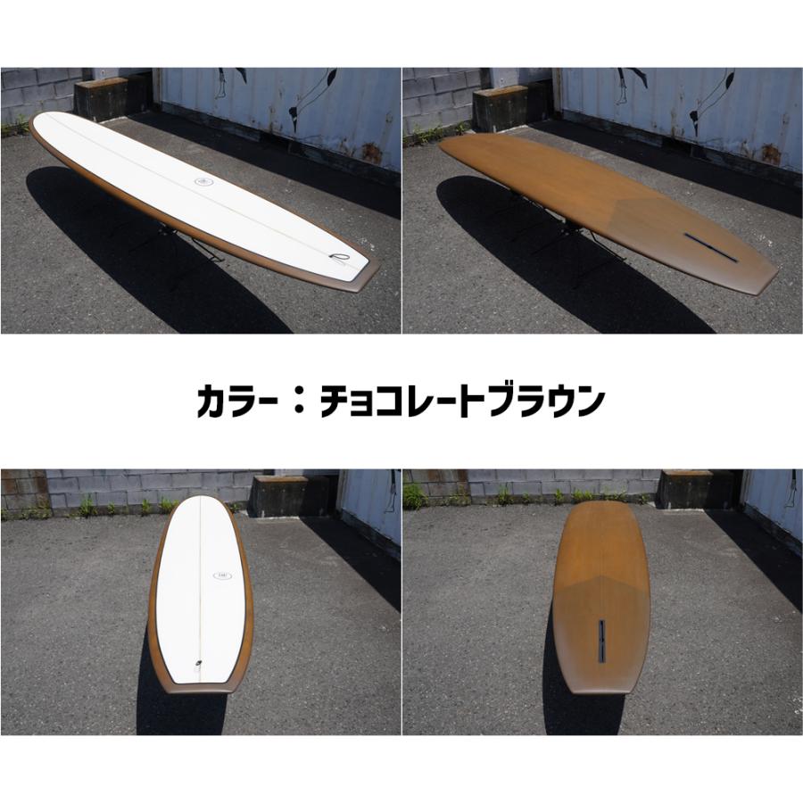 ロングボード ホワイト/グリーン ロング スケートボード WHITE WAVE PINTAIL 40インチ ロンスケ