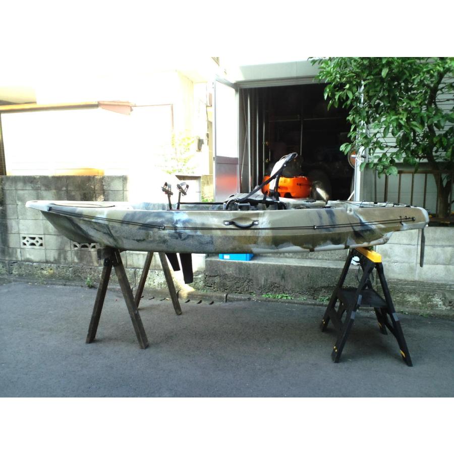 332cm Fin332 Seak Seak 足漕ぎタイプのフィッシングカヤック フィンタイプ 11ft Sports