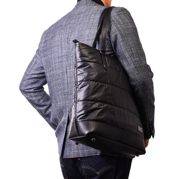 SEAL 藤倉航装コラボ／縦長キルティングトートバッグ AIR MODEL