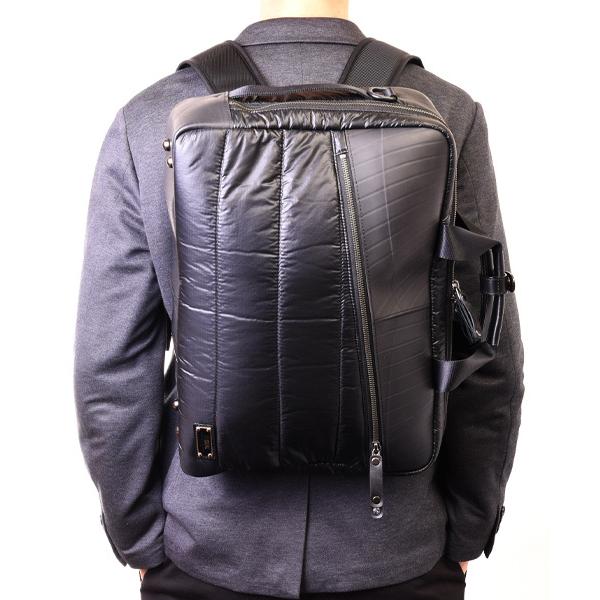 SEAL 藤倉航装コラボ／3wayビジネスバッグ AIR MODEL メンズ 防水 本革 