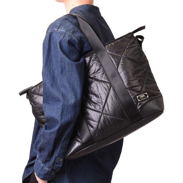 SEAL 藤倉航装コラボ／キルティングトートBAG2 防水 本革 日本製