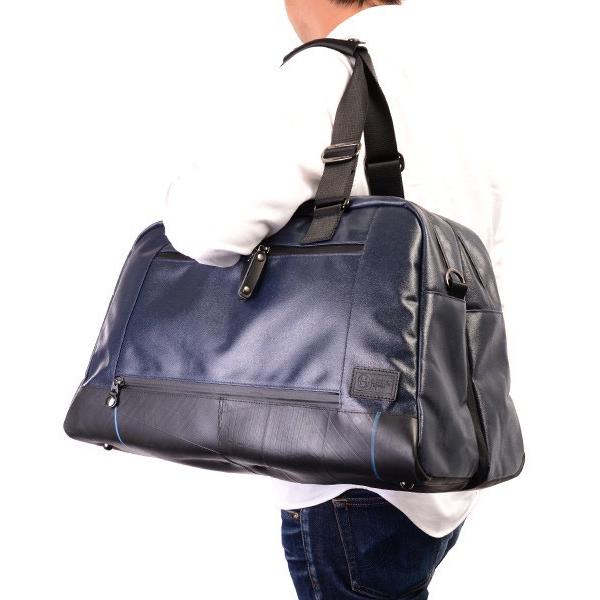 SEAL ボストンバッグ メンズ 森野帆布 森野帆布コラボ／オーガナイザー