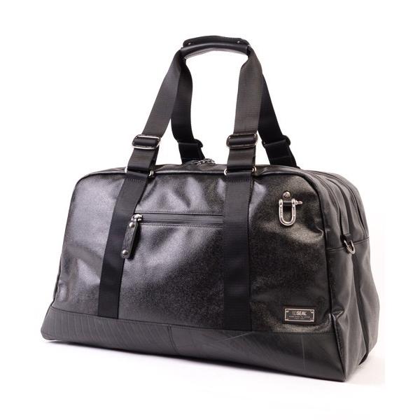 SEAL ボストンバッグ メンズ 森野帆布 森野帆布コラボ／オーガナイザー