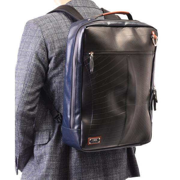 SEAL シール 森野帆布 コラボ ビジネスバッグ リュック ブラック 楽天市場】ビジネスリュック メンズ 森野帆布 コラボ 3WAY