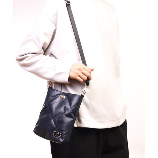 SEAL 森野帆布コラボ/キルティングショルダーバッグ メンズ 森野帆布 