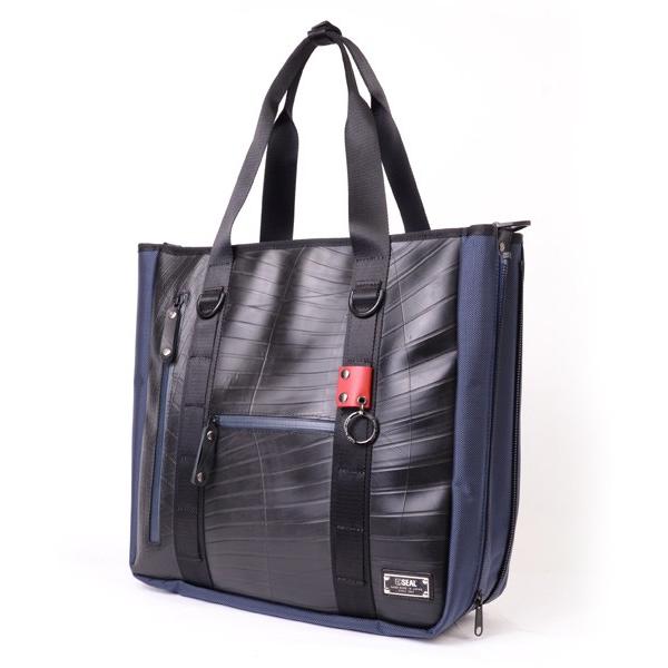 トートバッグ メンズ SEAL トートバッグ エクスパンダブル 3way ショルダー 拡張 防水 本革 日本製 SEAL トートバッグ メンズ トートバッグ エクスパンダブル 3way