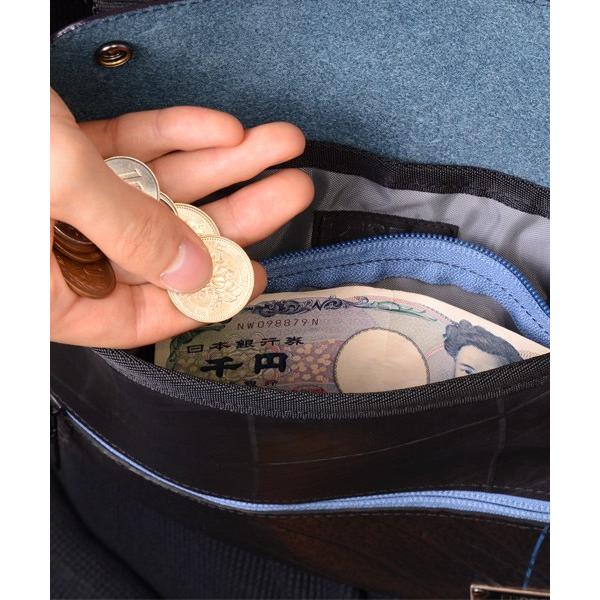SEAL ショルダーバッグ メンズ トラベルサコッシュウォレット 