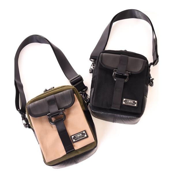 SEAL ショルダーバッグ／ARMY DUCK（10年保証） メンズ 森野帆布 