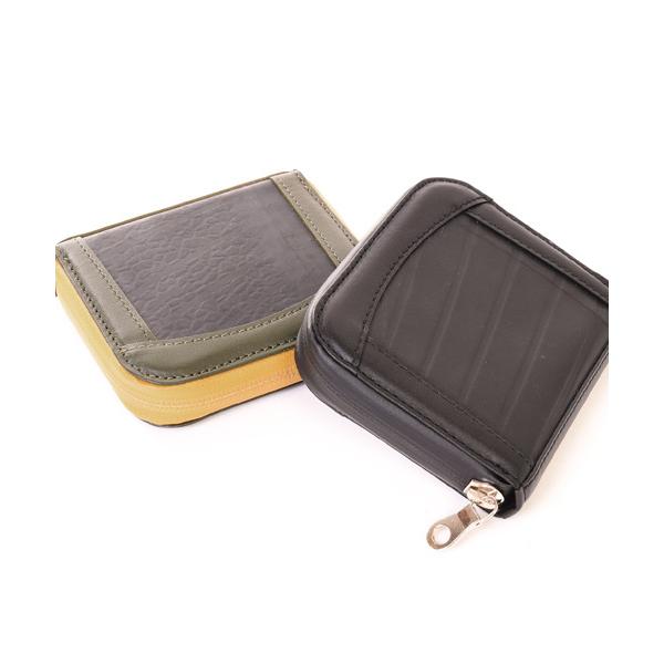 ２つ折り財布 waterproof 防水 本革 日本製 