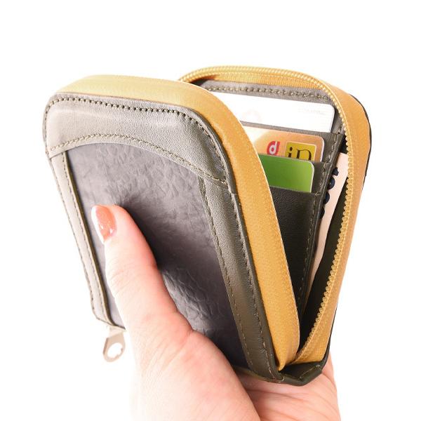 ２つ折り財布 waterproof 防水 本革 日本製 