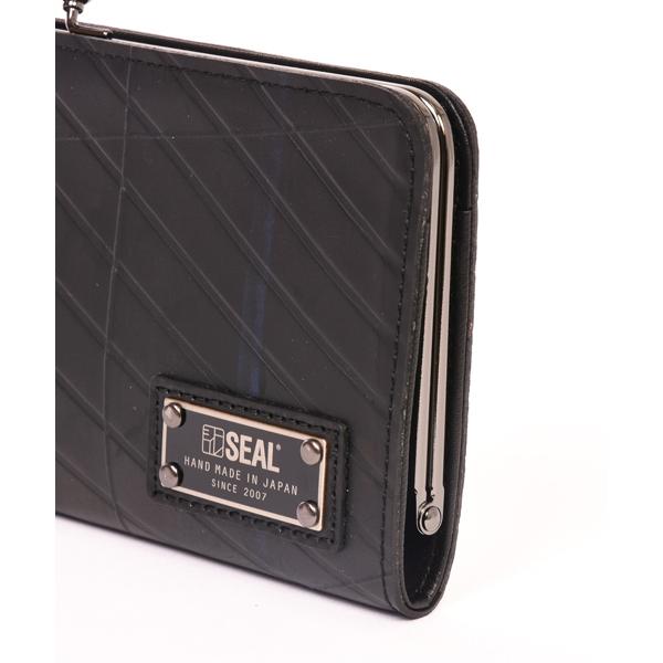 SEAL キスロックロングウォレット 防水 本革 日本製 : SEAL