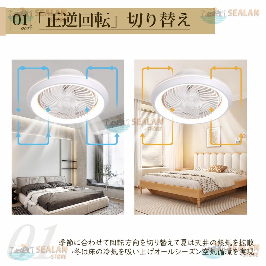 シーリングファンライト LED ファン付き照明 首振り 6畳 8畳 10 シーリングファンライト LED ファン付き照明 首振り 6畳 8畳 10