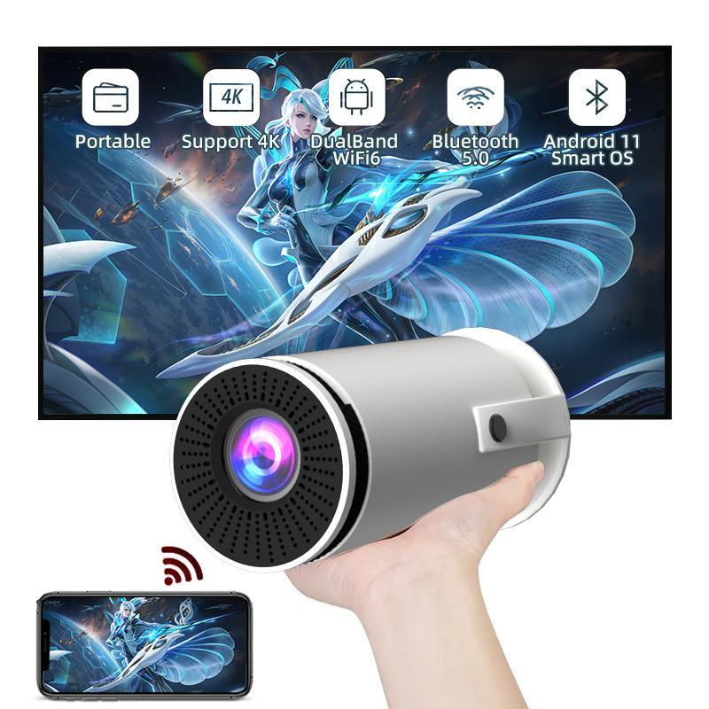 プロジェクター 小型 Android 4K対応 TV 9.0 高輝度 自動台形 プロジェクター 小型 Android 4K対応 TV 9.0 高輝度 自動台形