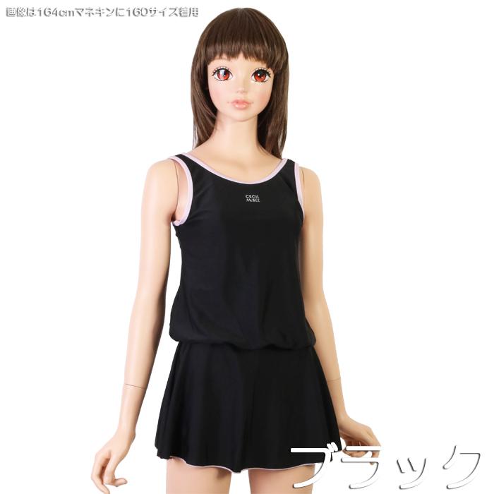 CECIL McBEE セシルマクビー スクール水着 ブラウジングワンピース