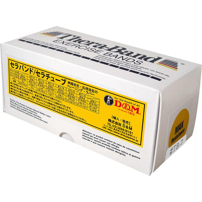 D\u0026M セラバンド 6ヤード ゴールド（強度：マックス）ディーアンドエム ディーエム #TB-7（パケット便送料無料）の画像
