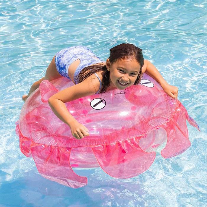 めんだこ メンダコフロート 131×130cm 面蛸 リアルライドオン ビーチ