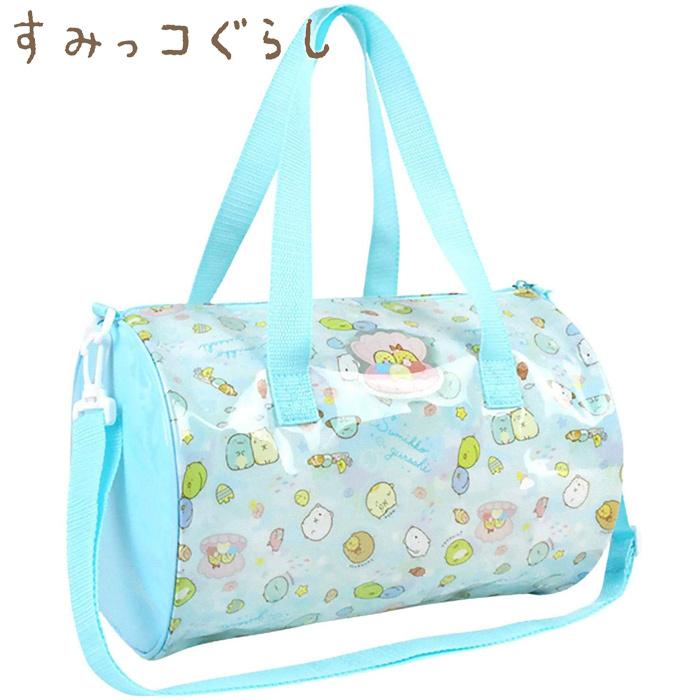 未使用 すみっコぐらし Pvc ロールボストン ビーチバッグ プールバッグ こども海浜 レジャー