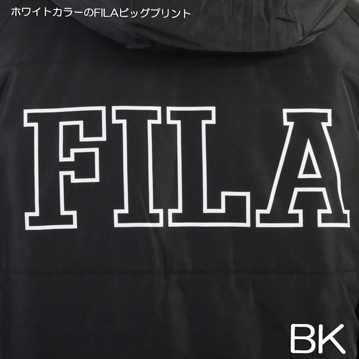 FILA フィラ ジュニア ベンチコート ウインターロングジャケット 保温