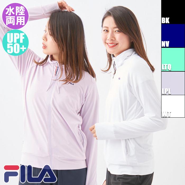 FILA フィラ レディース フィットネスウェア ブロックメッシュ UV