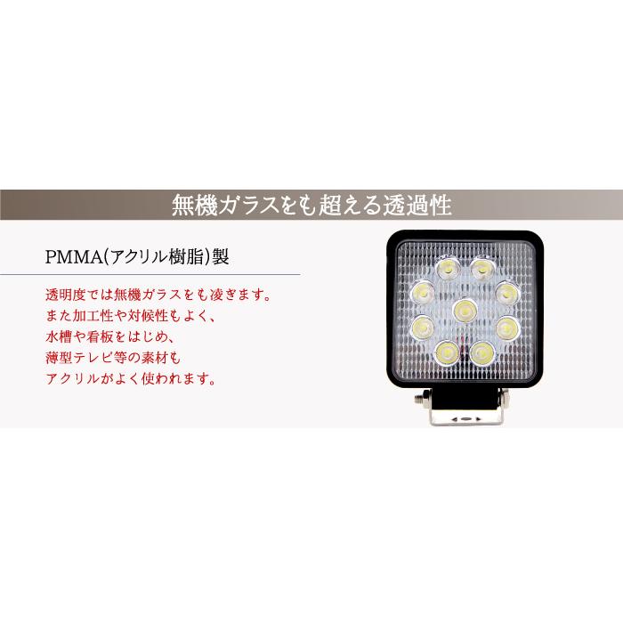 2個セット 27W LED作業灯 広角 LED ワークライト 防水 12V 24V フォークリフト トラック 船舶 倉庫作業 看板灯 集魚灯 駐車場灯 屋外 照明｜sealovely777｜05