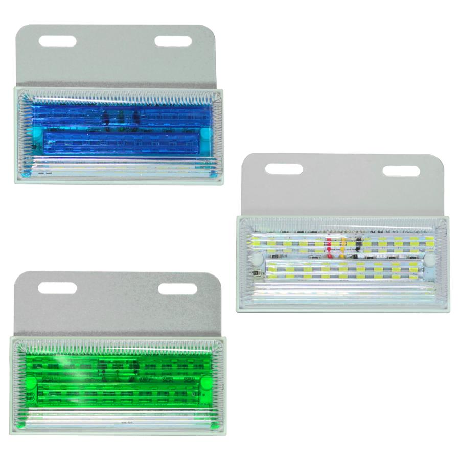 24V LEDサイドマーカー 角型 ダウンライト内蔵 10個セット 24V LEDサイドマーカー 角型 ダウンライト内蔵 10個セット
