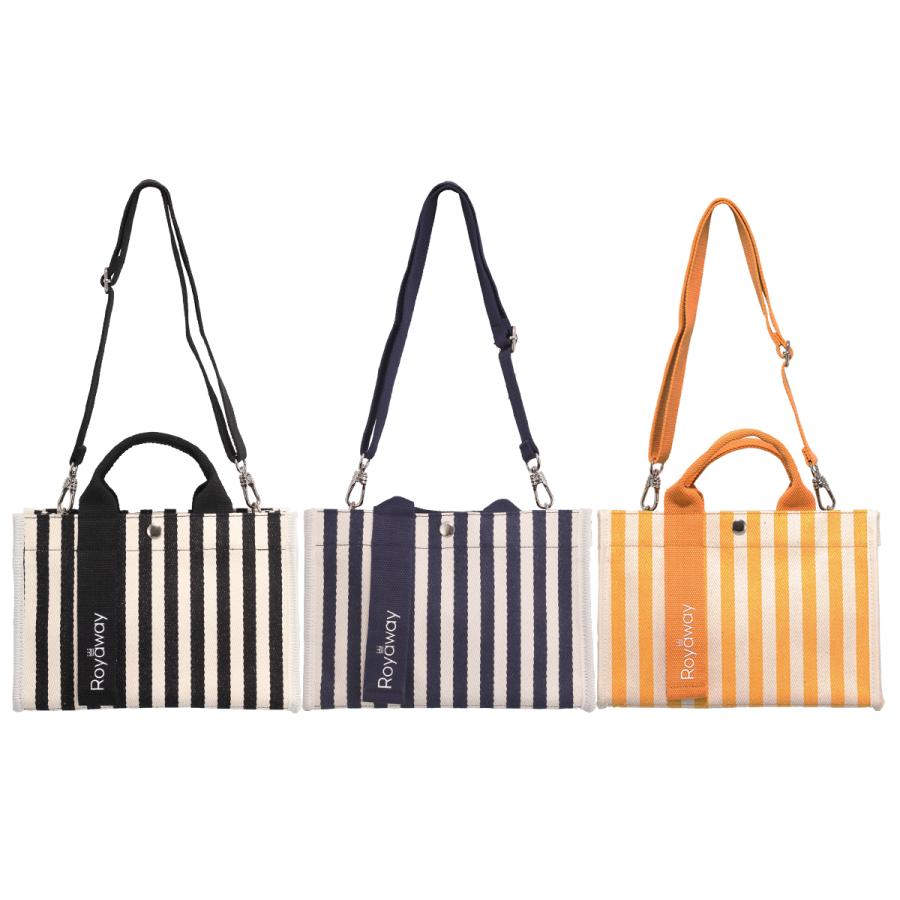 ヘリンボーン 2way ストライプトートバッグ ハンドバッグ ショルダー
