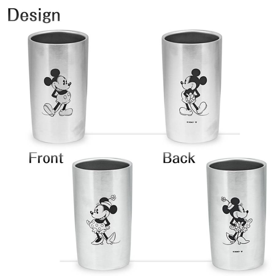 ヤクセル（YAXELL） ディズニー ステンレス 真空タンブラー 300ml ペア