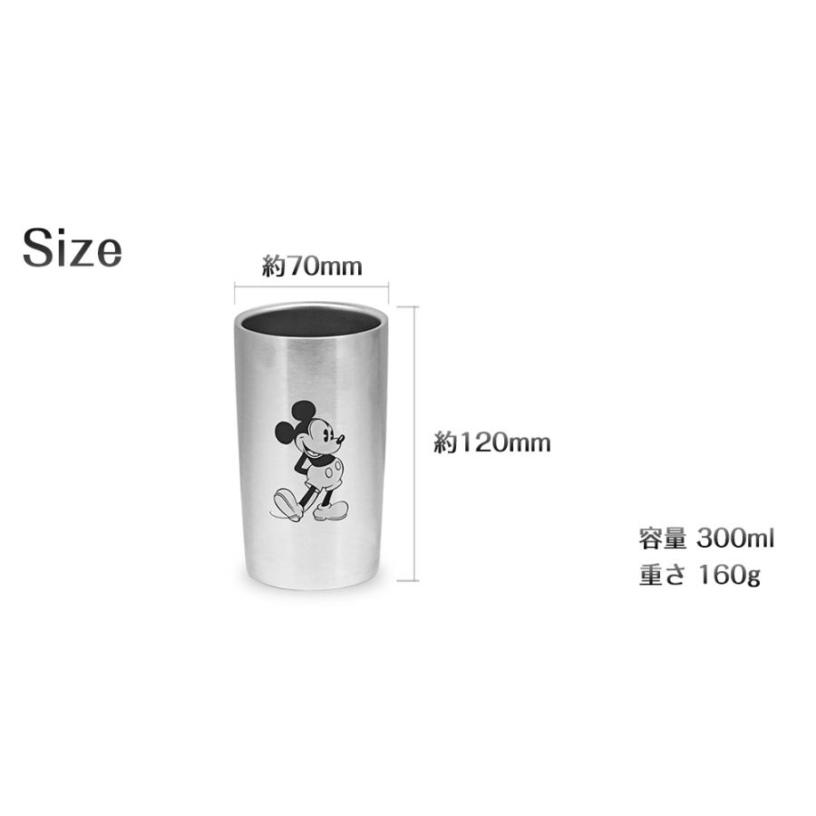 ヤクセル（YAXELL） ディズニー ステンレス 真空タンブラー 300ml ペア